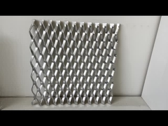 Acero galvanizado de bajo carbono malla de alambre de metal expandido Diamante 1.22 * 2.44m