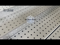 Bloqueo de ventana interna lentejas de 153 mm de malla de alambre perforado