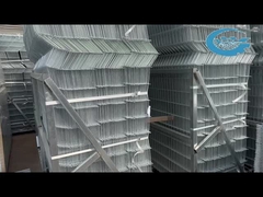 Panel de cerca de triángulo de alta seguridad de malla de alambre anti-corte para la protección del perímetro