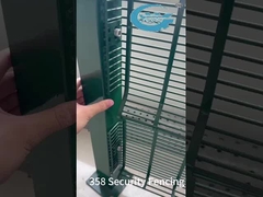 358 Rejilla de seguridad antiascensión malla de acero galvanizado para protección máxima