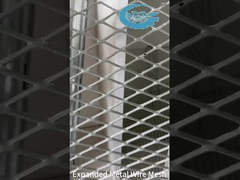 Malla metálica expandida ligera de alta resistencia para aplicaciones industriales
