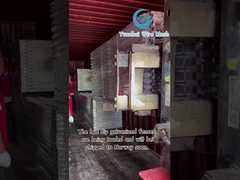 El OEM que 3D curvó el polvo cubrió la cerca de acero Panel del triángulo 3D los 2*2.5m 4.0m m