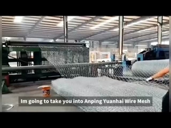 PVC / galvanizado en caliente alambre de hierro Gabion malla de alambre para la protección de pendiente