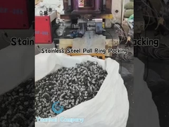 Anillos Pall de metal de acero inoxidable para depuración de gases y destilación