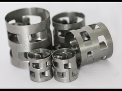 Empaquetadura aleatoria de metal 304 316 de acero inoxidable, baja caída de presión