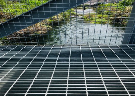 Modular Steel Walkway Grating Quick Install Corrosion Resistant Load Rated