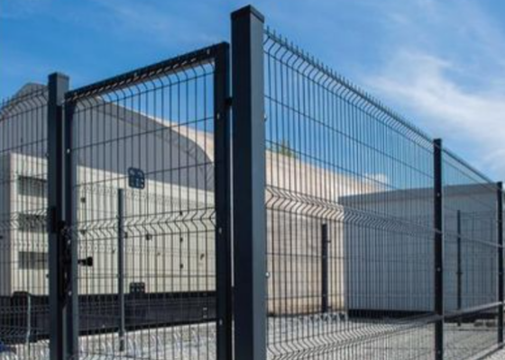 2.0x3.0m Peach Post Triangle Fence 4.0mm Wire for Industrial Parks