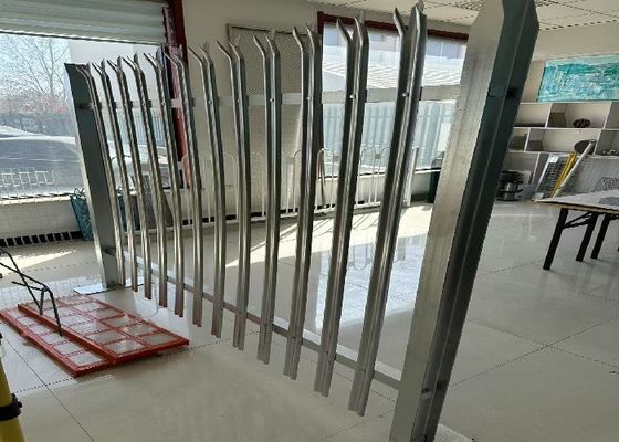 Hot-Dip Galvanized Steel Palisade Fencing for High-Security Perimeter