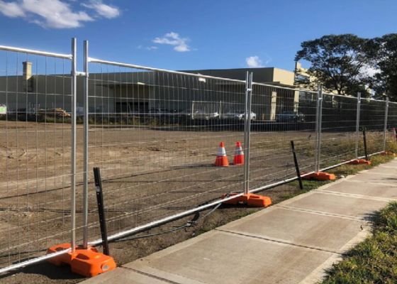Wind Resistant Australian Temporary Fence Quick Deploy UV Resistant High Stability