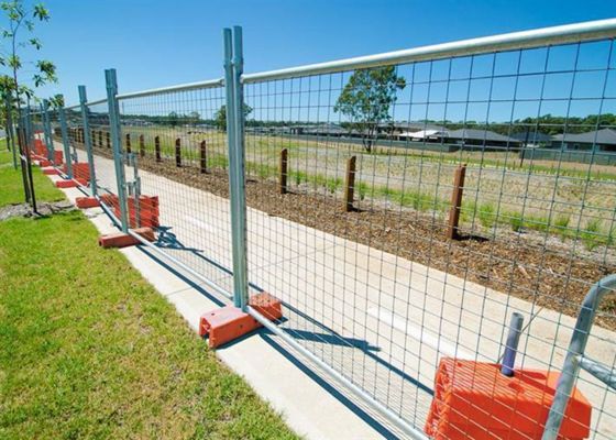 Customized 8x8 Temporary Steel Fence Panels Construction protection