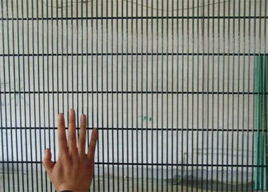 Green High Security 358 Security Fencing Galvanized Wire Material For Industry Zone