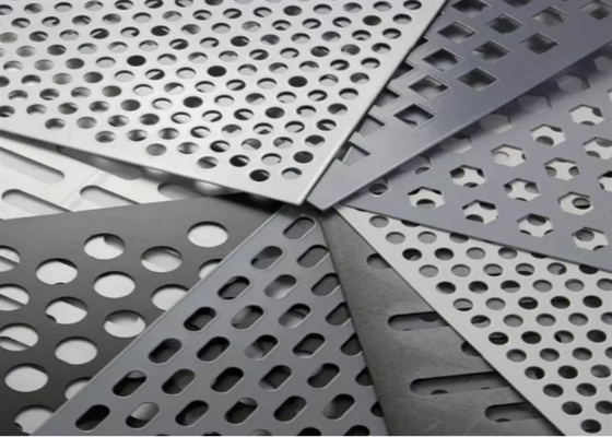el agujero de 3.5m m perforó la decoración arquitectónica de Mesh Metal Sheet Oem For del alambre