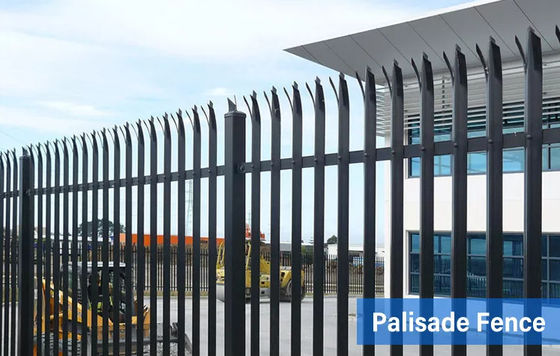 Paneles de valla de acero palisade galvanizado en caliente Euro con panel W