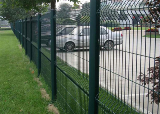cerca de doblez Brc Mesh Fence Corrosion Proof del triángulo de 55*200m m
