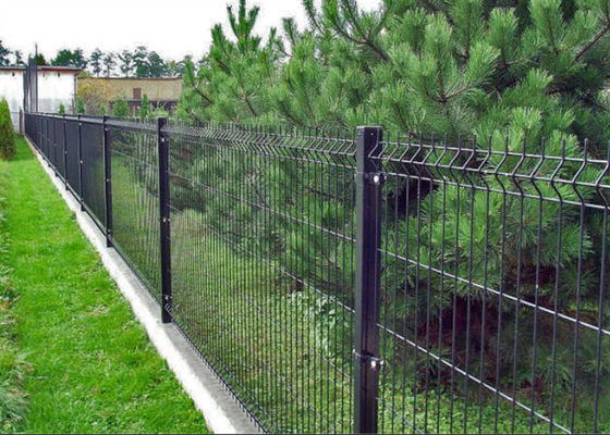 la cerca de alambre del triángulo 3d del 1.8*2.5m Panels Sustainable Easily montó