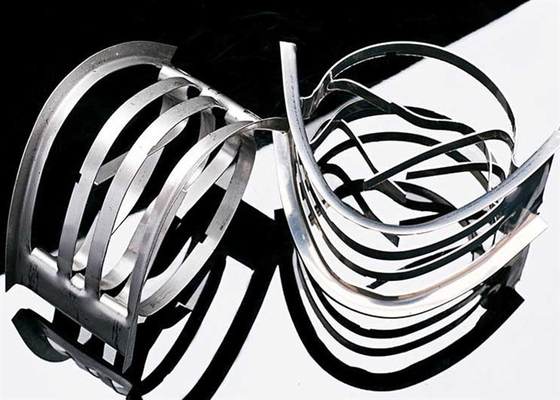 Acero inoxidable 304 Metal Intalox Torre de embalaje para la industria 50 * 50 * 0,7 mm