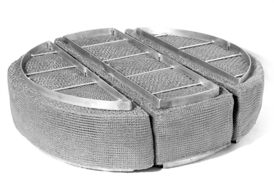 Ss 304 Demister Pad mejora la eficiencia de filtración con un índice de filtración del 99,9%