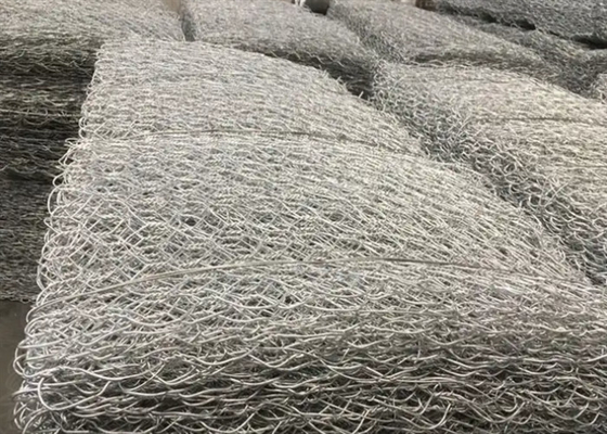 Hierro de bajo carbono de malla de alambre de gabión de 3.0 mm resistente a la corrosión