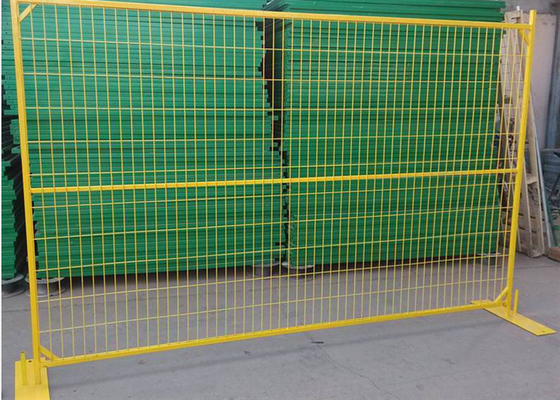 Revestimiento en polvo de cercas temporarias soldadas con certificación ISO9001 2015