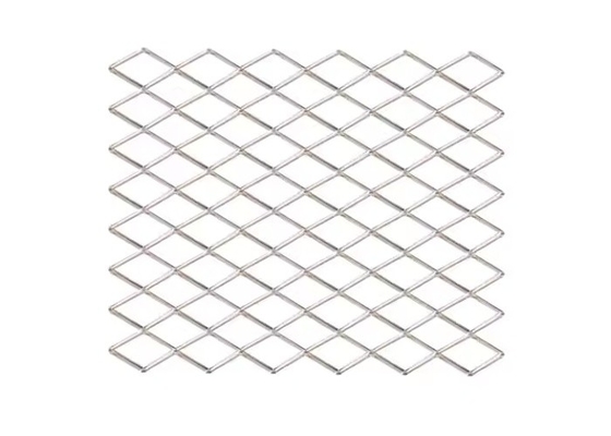 Acero galvanizado de bajo carbono malla de alambre de metal expandido Diamante 1.22 * 2.44m