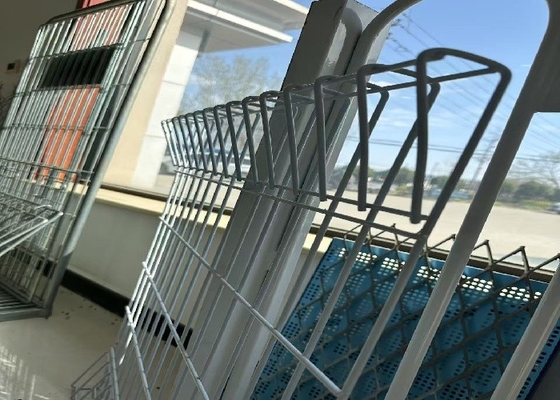 Panel de cerca triangular de acero a bajo carbono para escuelas y jardines