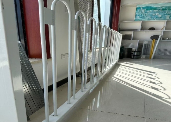 Acero versátil Barrera temporal Fuerte Flexibilidad Fácil de instalar Opciones de colores múltiples Diámetro del alambre 3 mm