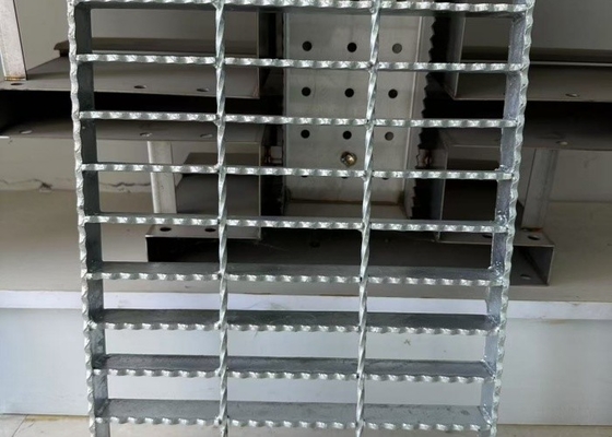 Rectangular acero inoxidable pasarela rejilla solución definitiva para la industria
