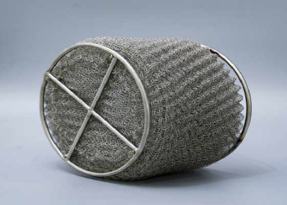Pad Demister de malla de alambre de acero inoxidable para la separación de gases líquidos