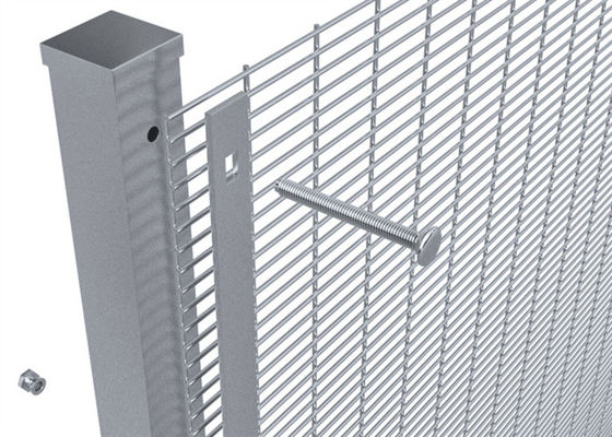 4.0mm espesor de alambre 358 cercas de seguridad anti-ascensión para la seguridad de la fábrica