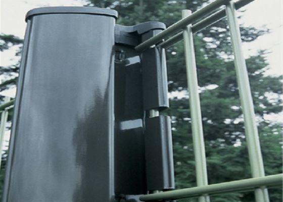 Cercas de alambre de doble bucle de alta seguridad recubiertas de PVC para la protección del perímetro del aeropuerto