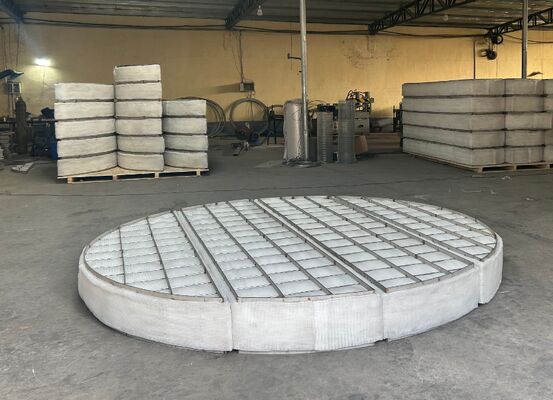 Pad Demister de malla de hilo de tejido de PP para filtro adecuado para torre química