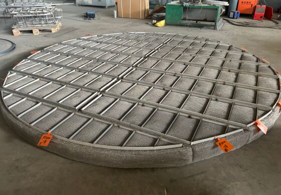 Pad Demister de malla de alambre de punto para equipos petroquímicos y de refinería