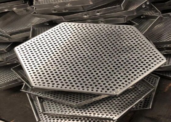 Hoja de metal perforada multipropósito para protección y decoración de la ventilación