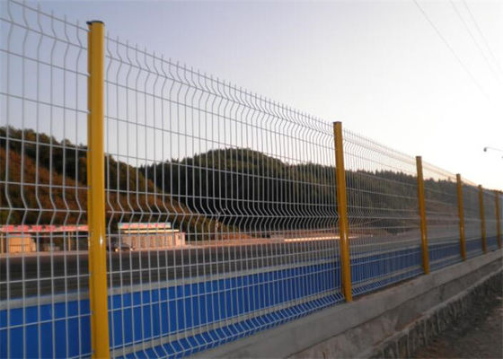 El Pvc del jardín cubrió 3d el alambre curvado verde Mesh Fence el 1.8*3.0m