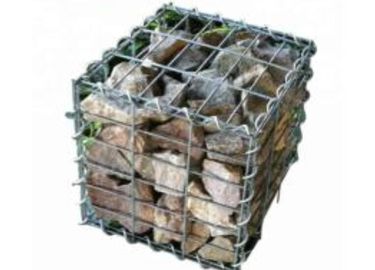 La plata/el verde galvanizó el mantenimiento fácil de la malla de alambre de Gabion para las aves de corral