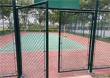 Alambrada temporal galvanizada que cerca la malla 4.0m m del ciclón/del diamante para el jardín