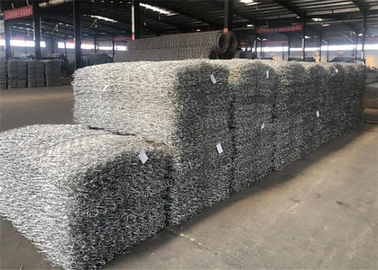 caja galvanizada pesada el 1mx1mx1m de la malla de alambre de 2.7m m Gabion