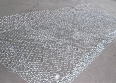 Jaula hexagonal de la piedra de la cesta de la malla de alambre de 2.7m m Gabion como muro de contención