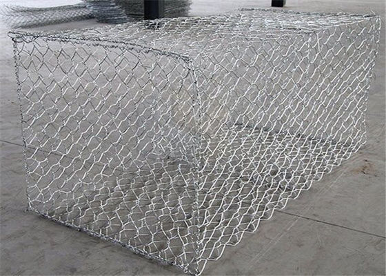 La caja de Gabion anti de la corrosión y del envejecimiento/soldó con autógena las jaulas de piedra de Gabion