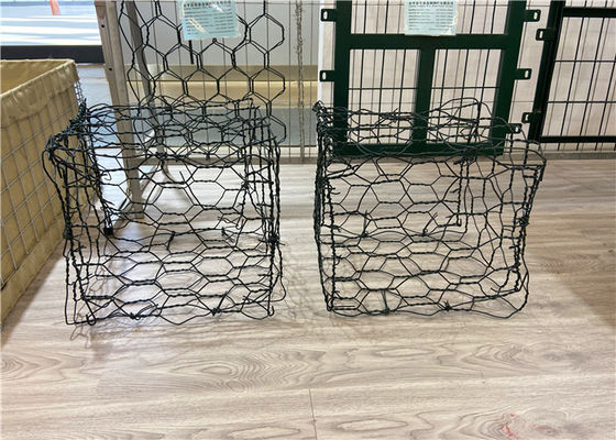 Malla de alambre de la protección el 1*1*0.5m Gabion del malecón de Galfan