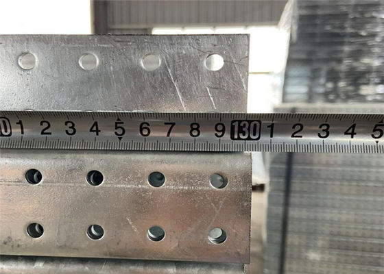 U forma el canal que el dintel de acero galvanizó el ladrillo perforado para el edificio