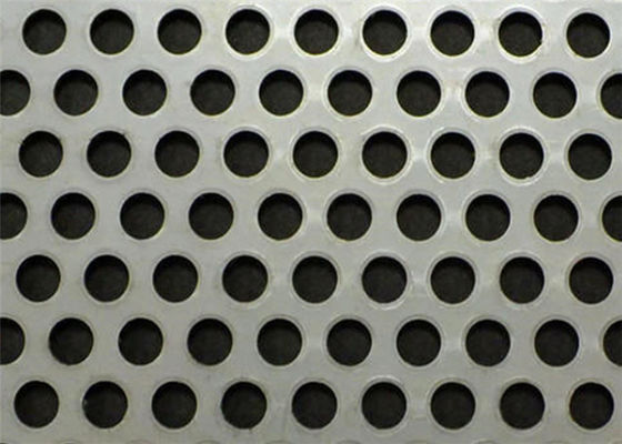 Diamond Hole Galvanized Perforated Wire Mesh Plate Thickness 0.8m m