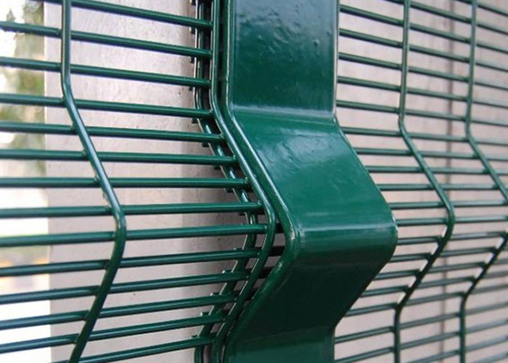 Cercado galvanizado de la seguridad de 4 curvas 4.0m m 358 para las escuelas/los parques