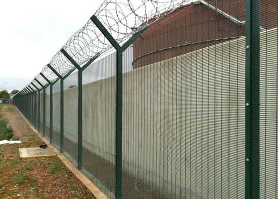 Seguridad de Clearvu 358 de la visión clara que cerca la subida anti para el campo de deporte