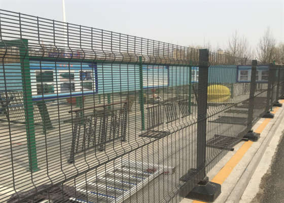 8 Gauge Vista clara antiascensión 358 Valla de seguridad para el aeropuerto 2.4m x 2.5m